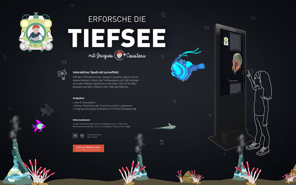 Erforsche die Tiefsee